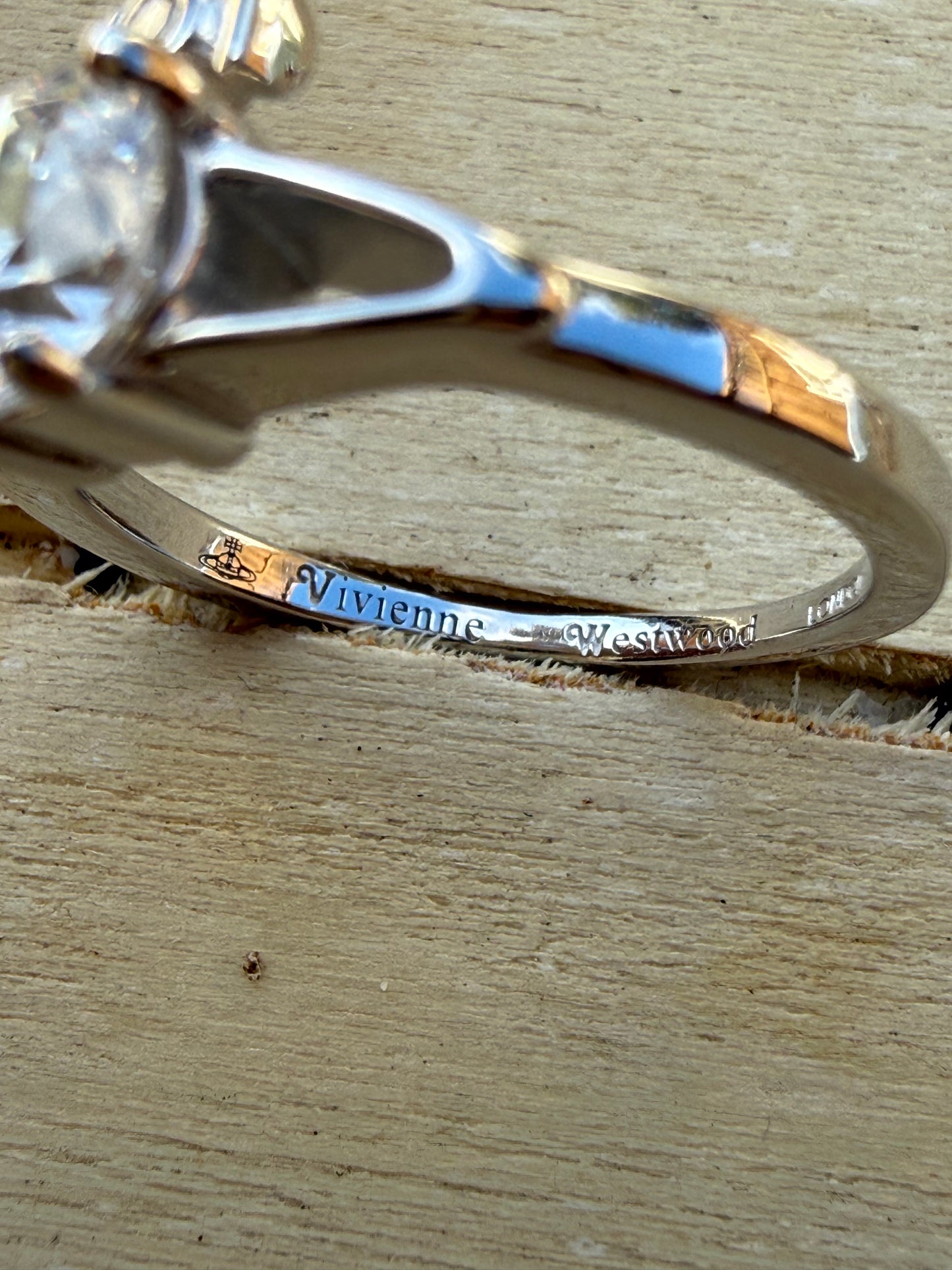VW Reina Ring .925 Sterling Silver Petite NEW