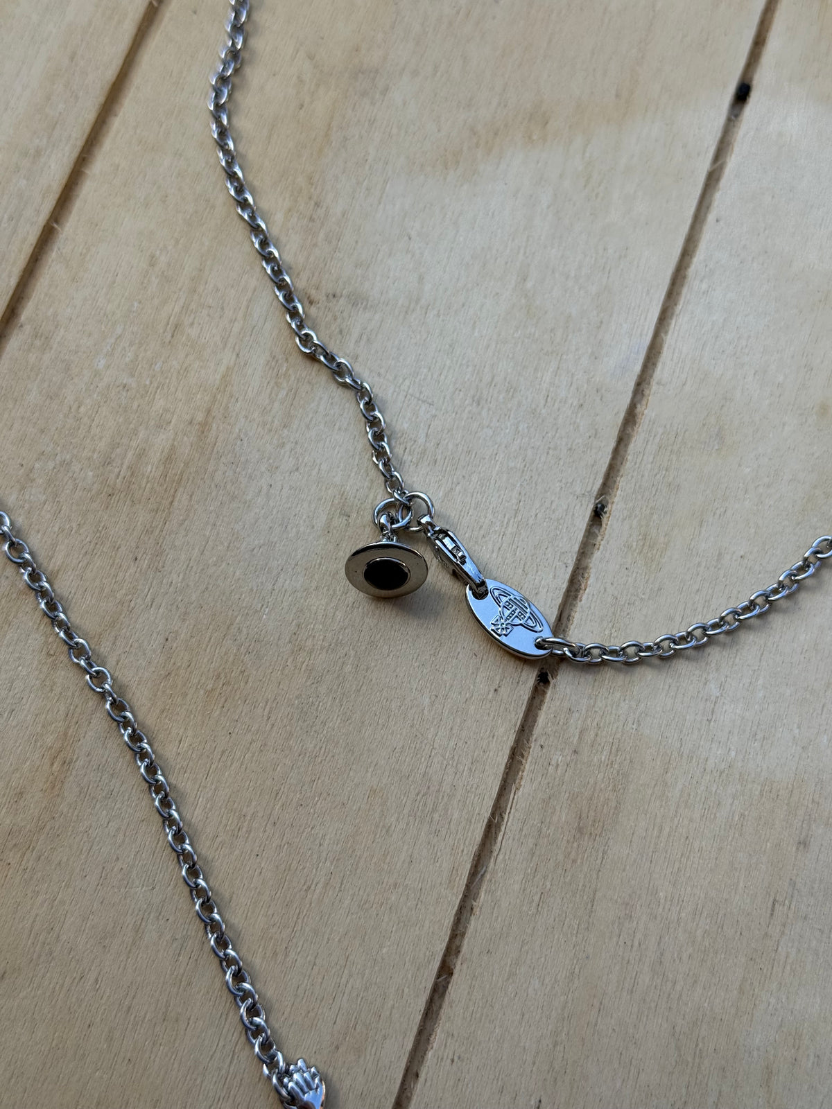 VW Skeleton Mermaid Silver Necklace PRE-LOVED