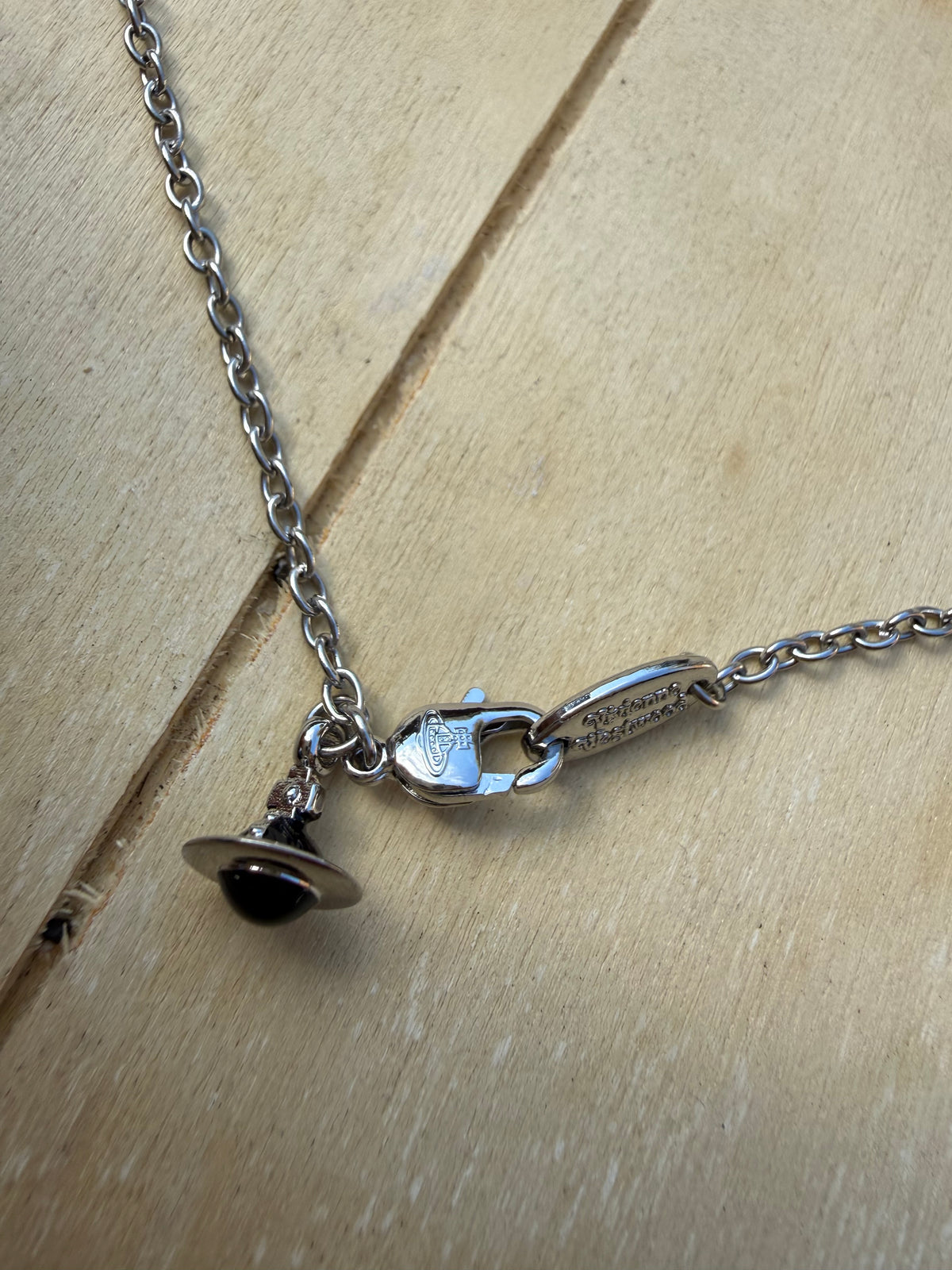 VW Skeleton Mermaid Silver Necklace PRE-LOVED