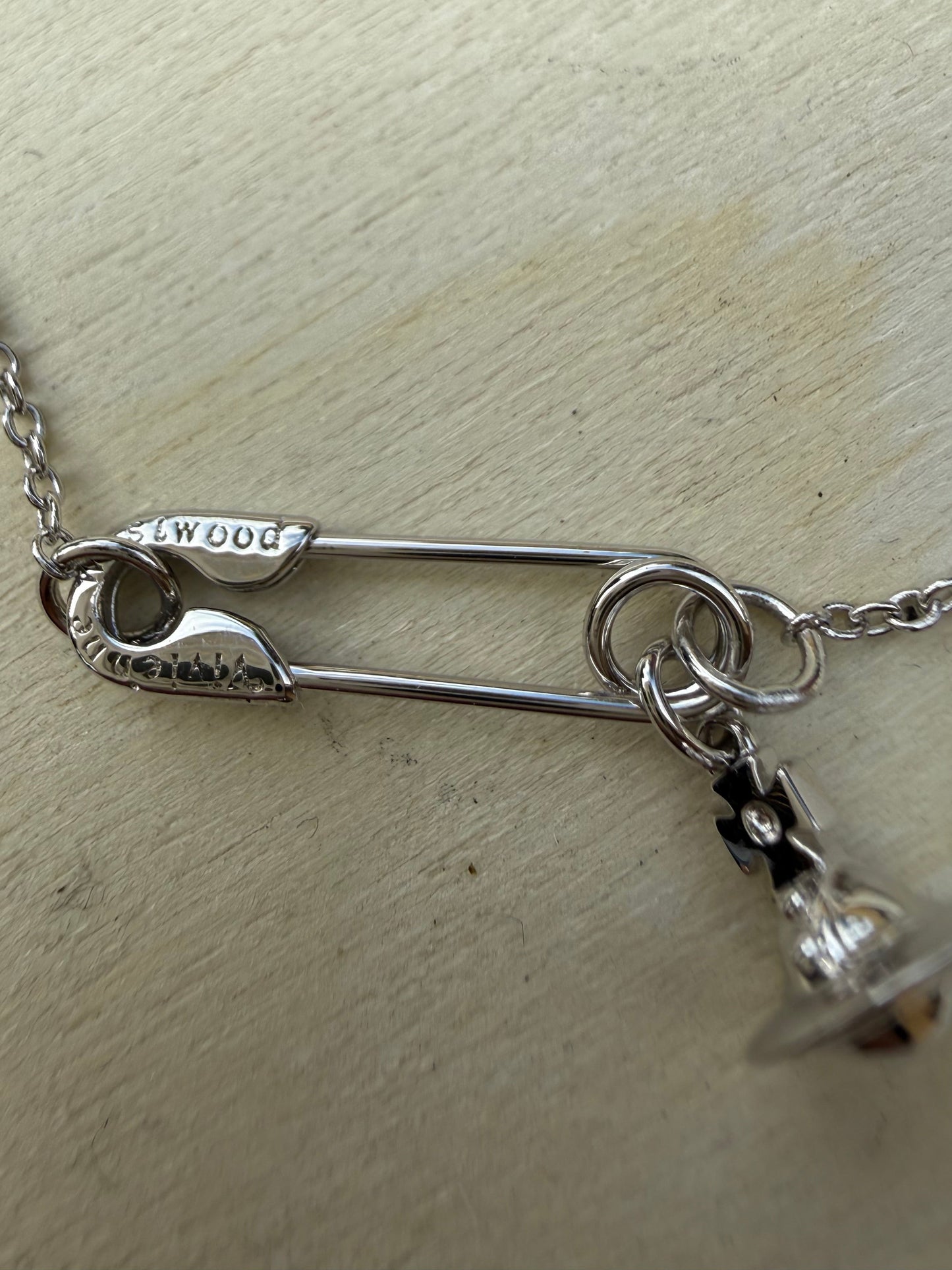 VW .925 Sterling Silver Necklace Safety Clip