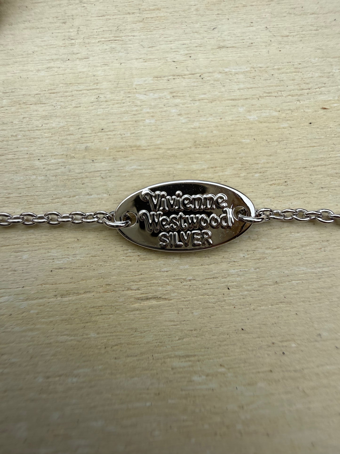 VW .925 Sterling Silver Safety Clip Bracelet